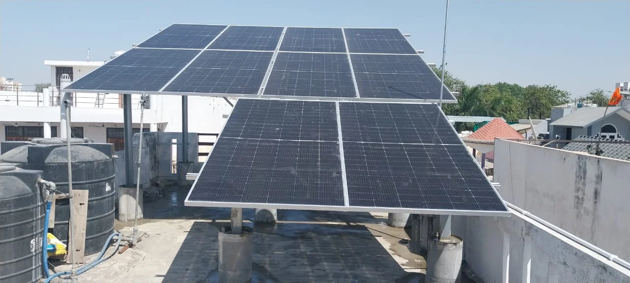 Featured solar project installation